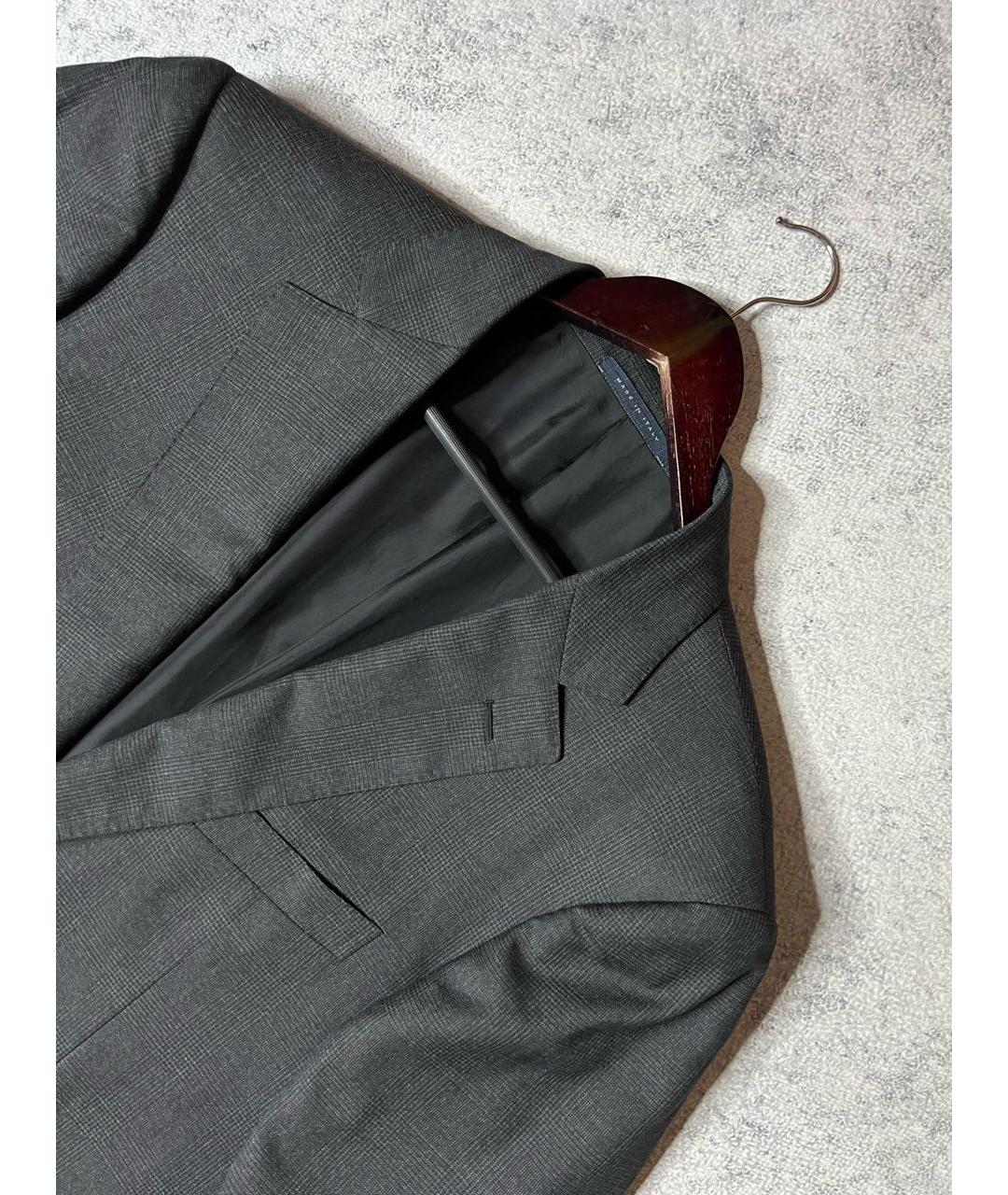 PAL ZILERI Черный шерстяной пиджак, фото 3