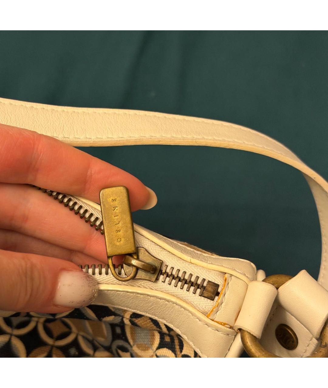 CELINE Мульти тканевая сумка через плечо, фото 4