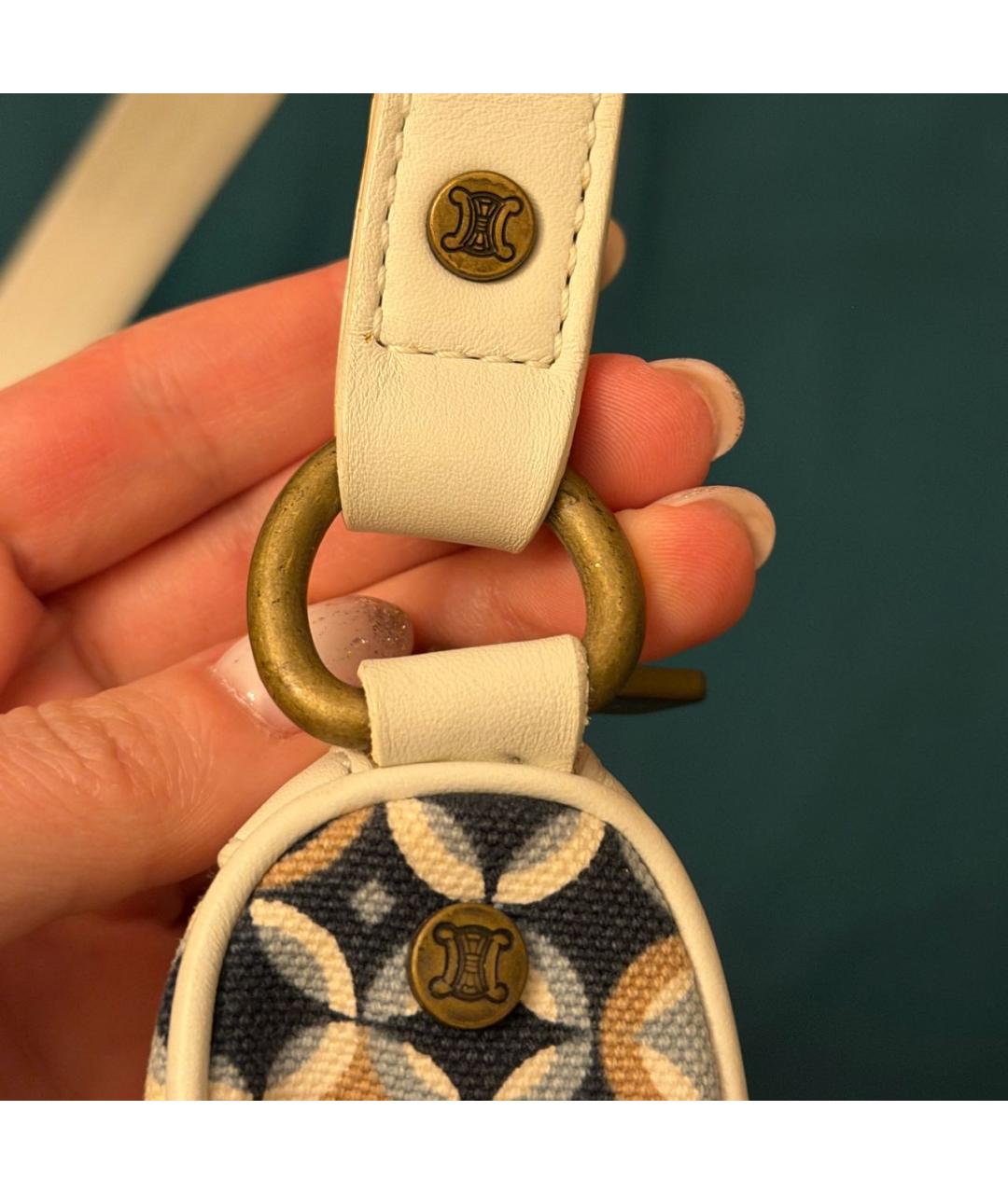 CELINE Мульти тканевая сумка через плечо, фото 6