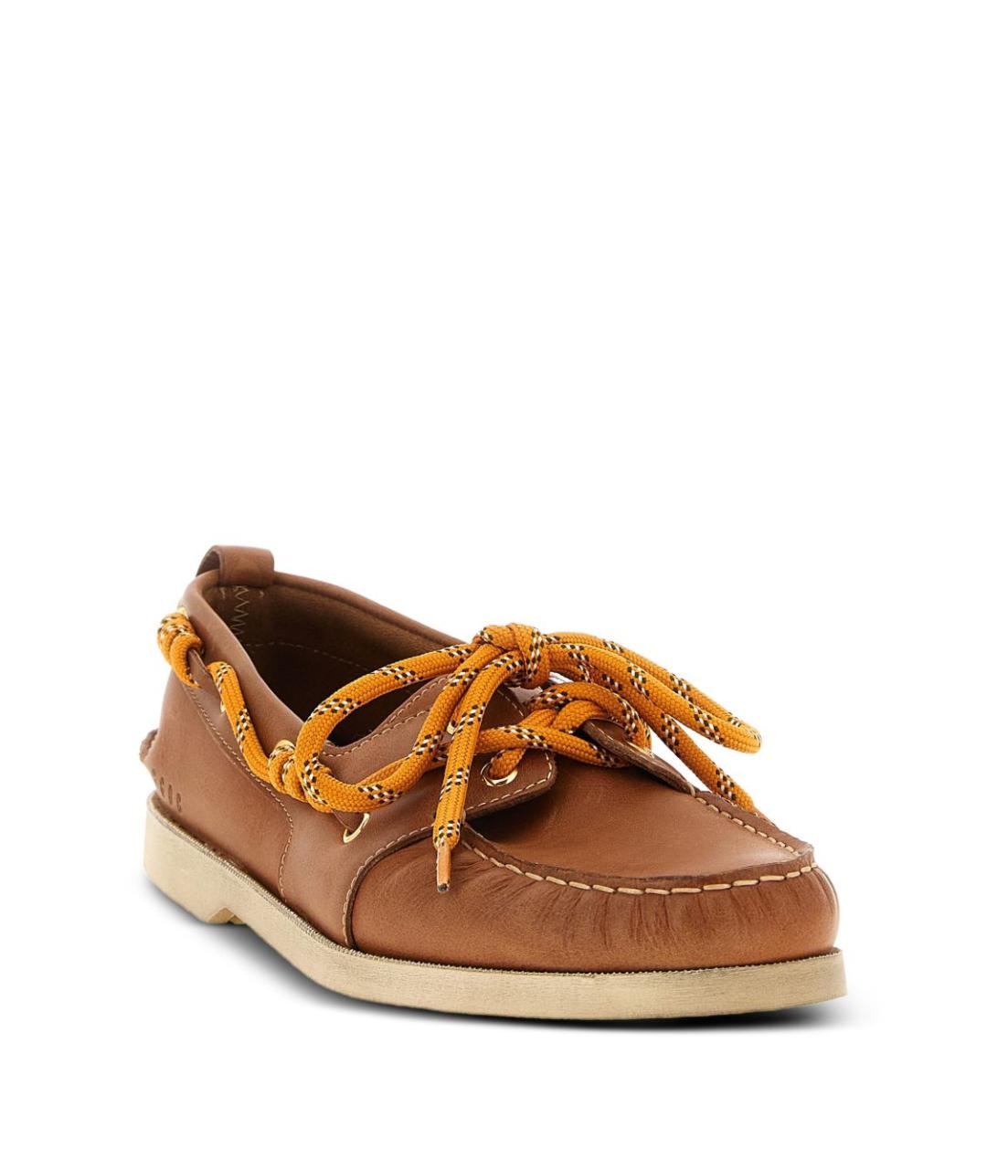 GOLDEN GOOSE DELUXE BRAND Коричневые кожаные лоферы, фото 2