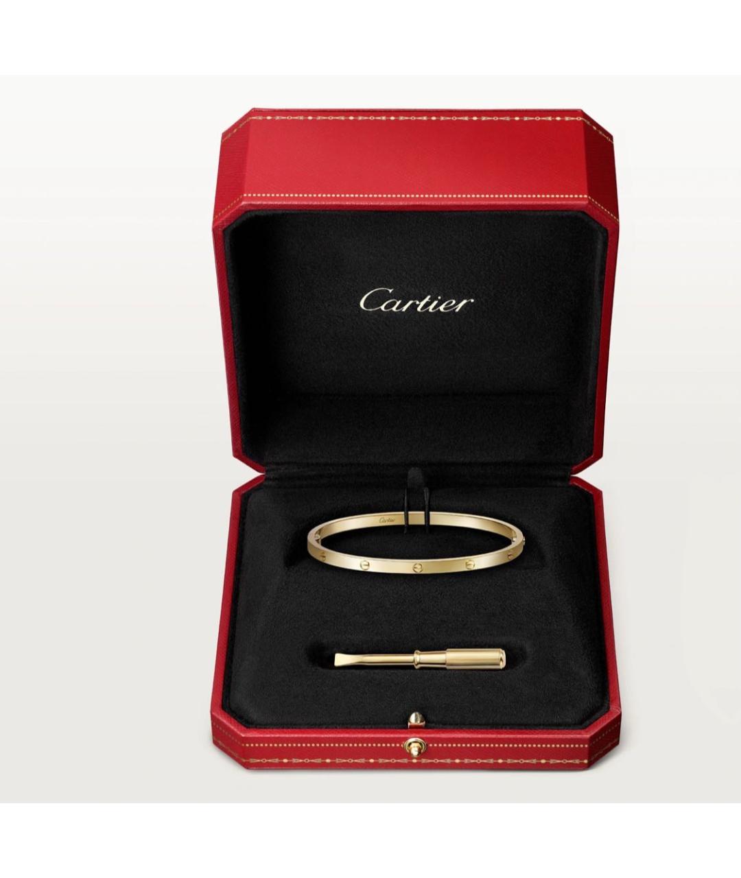 CARTIER Золотой браслет из желтого золота, фото 8