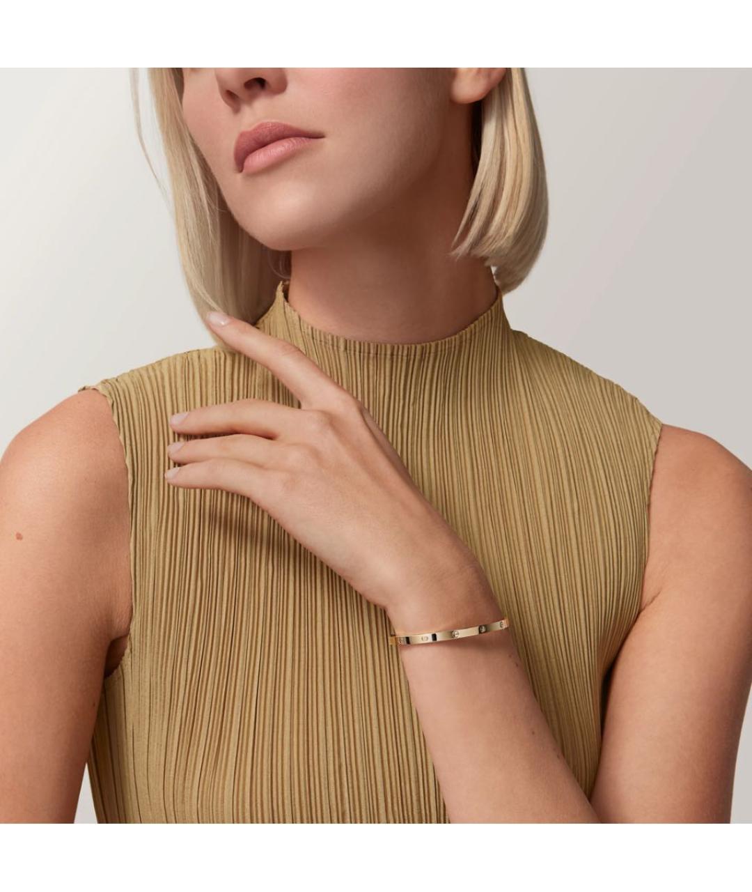 CARTIER Золотой браслет из желтого золота, фото 2