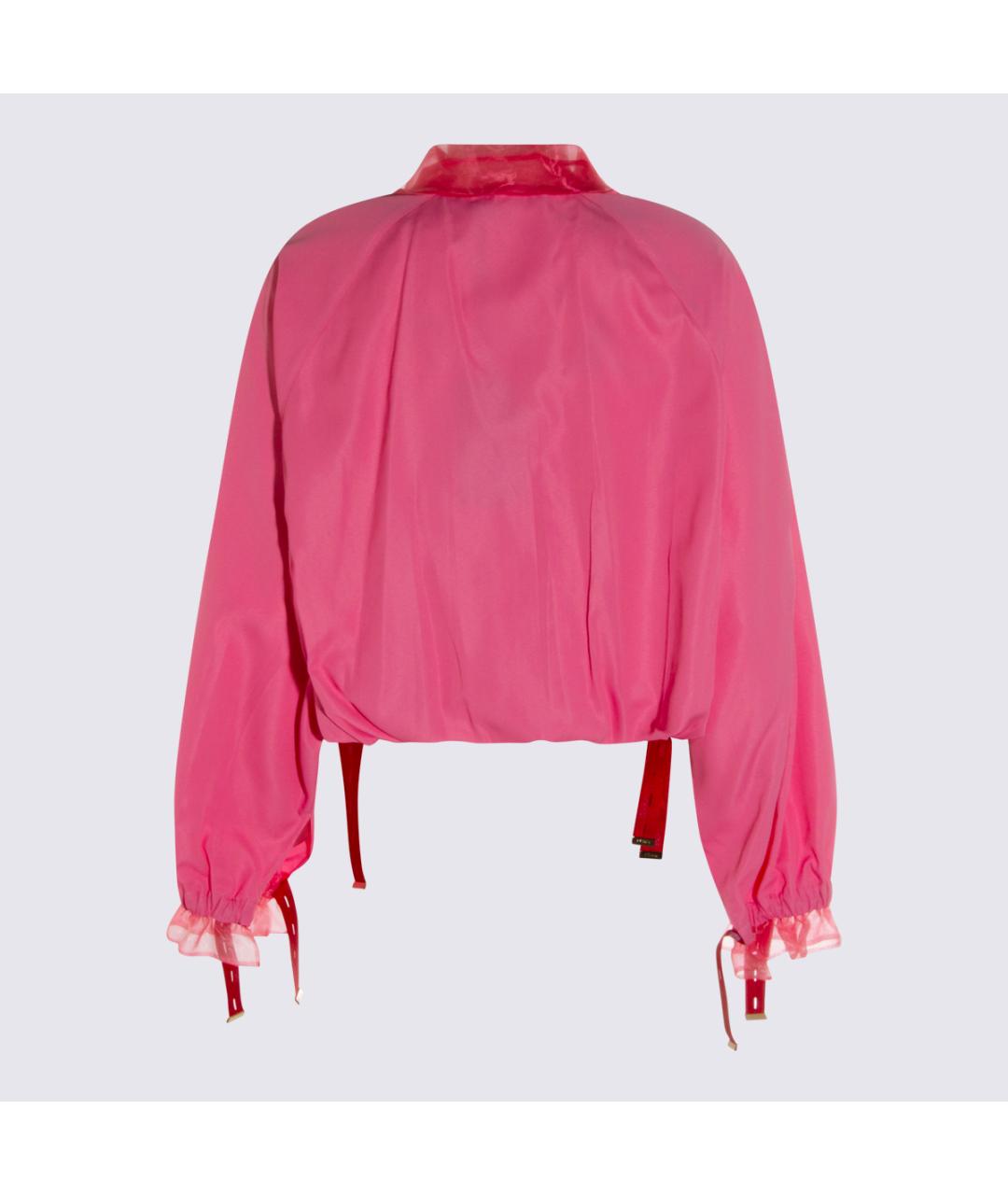 FENDI Розовая вискозная куртка, фото 2