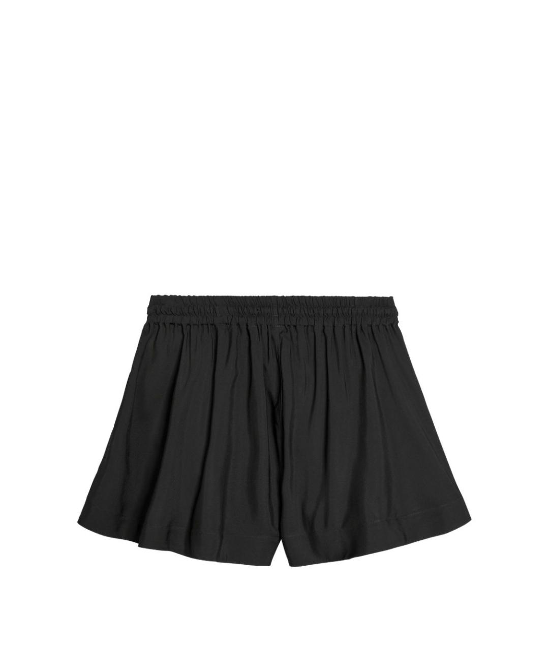 Y-3 Черные хлопковые шорты, фото 4