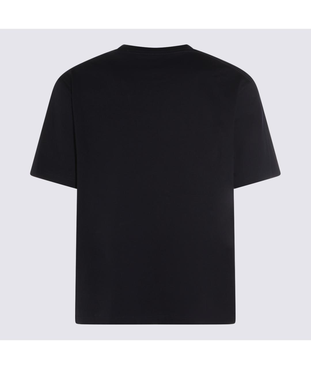 CANADA GOOSE Черная хлопковая футболка, фото 2