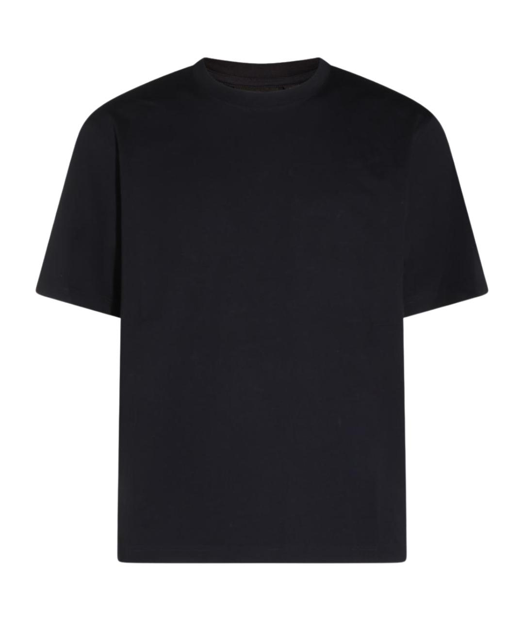 CANADA GOOSE Черная хлопковая футболка, фото 1