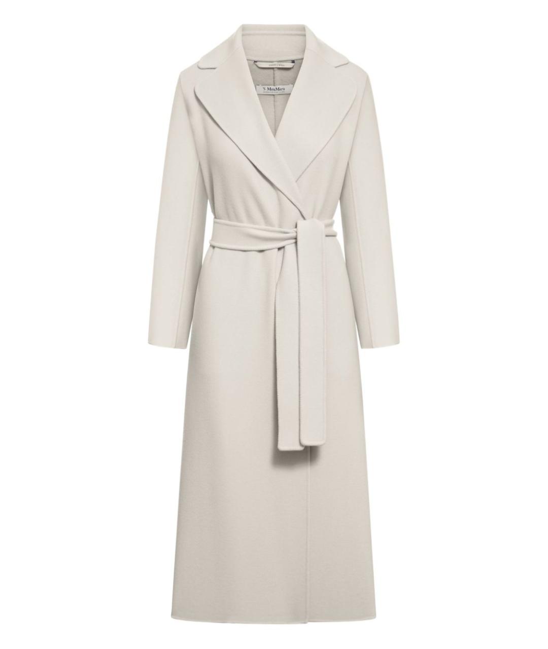 'S MAX MARA Бежевое шерстяное пальто, фото 1