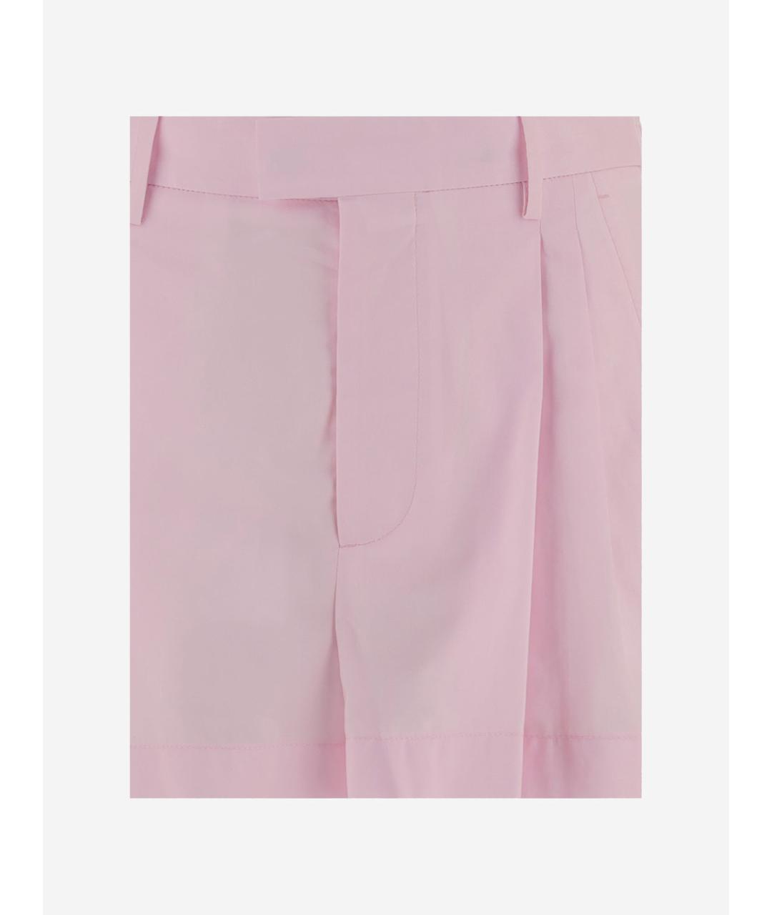 ARMARIUM Розовые хлопковые шорты, фото 3