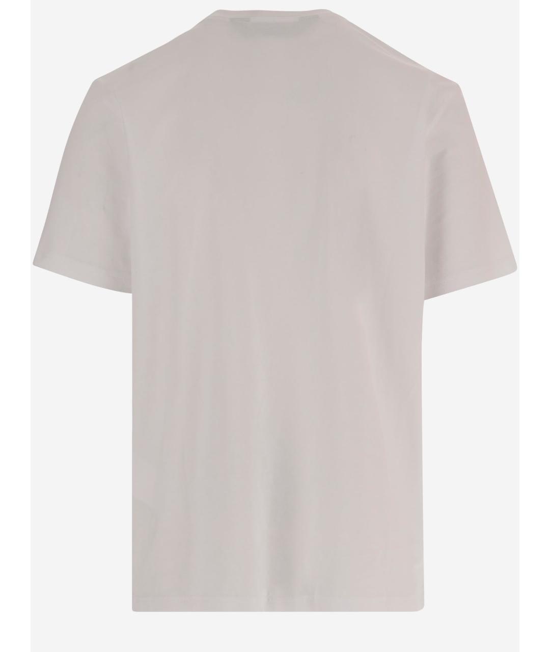 JUST CAVALLI Белая хлопковая футболка, фото 2