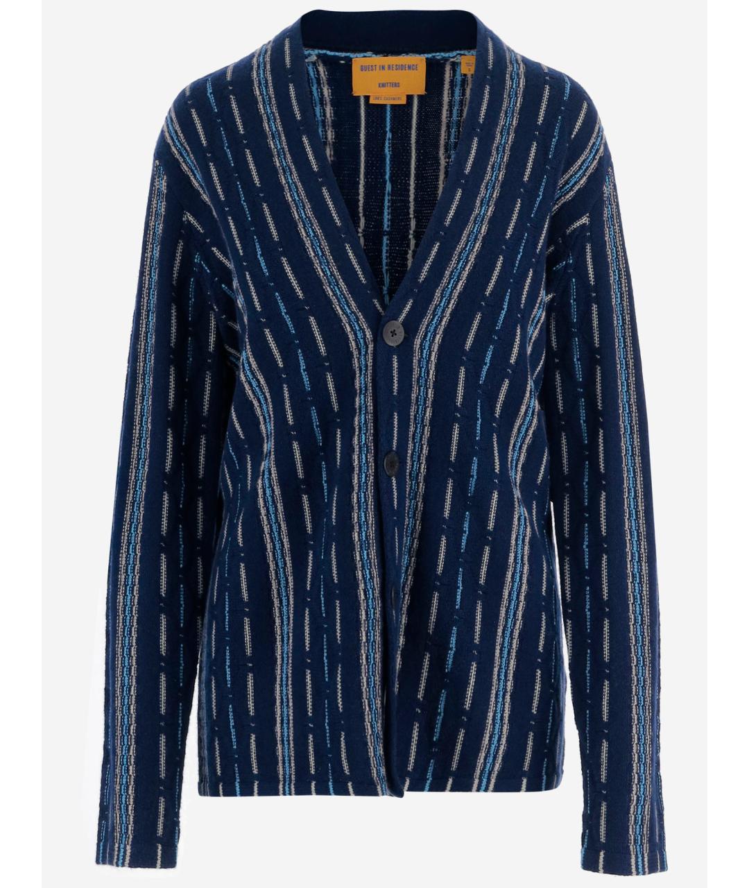 GUEST IN RESIDENCE Синий кашемировый кардиган, фото 4
