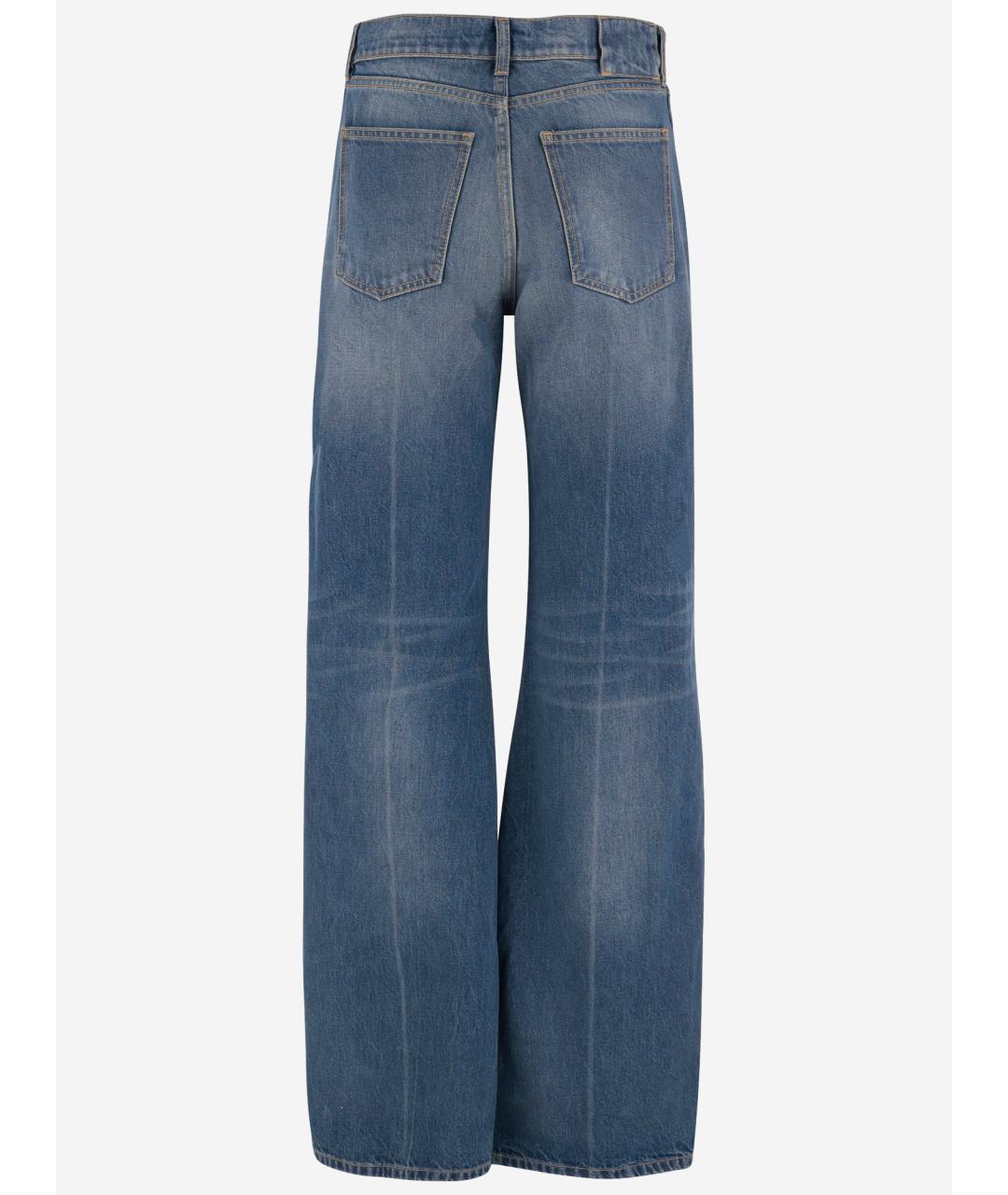 ARMARIUM Синие хлопковые джинсы клеш, фото 2