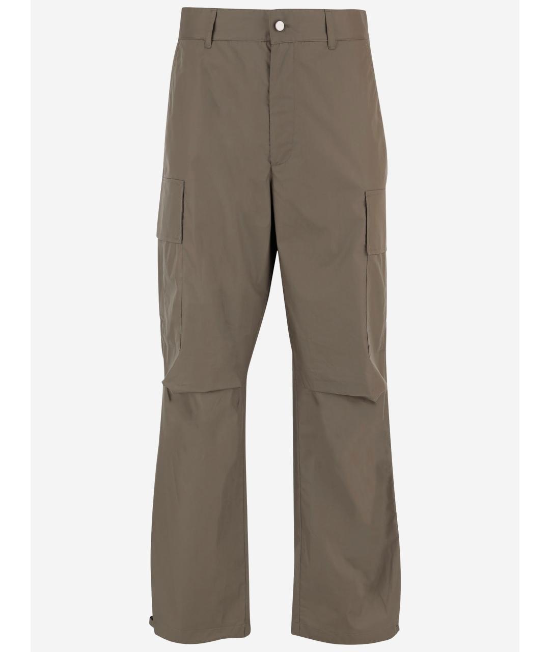 DARKPARK Хаки хлопковые повседневные брюки, фото 4