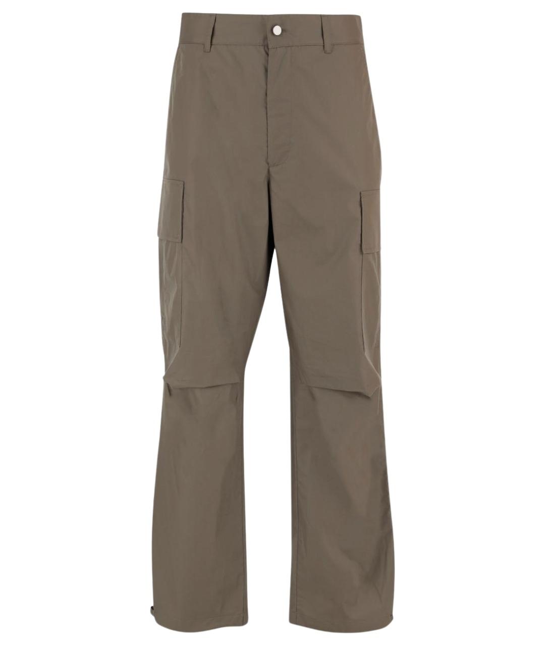 DARKPARK Хаки хлопковые повседневные брюки, фото 1