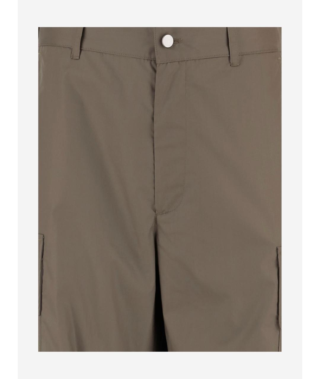 DARKPARK Хаки хлопковые повседневные брюки, фото 3