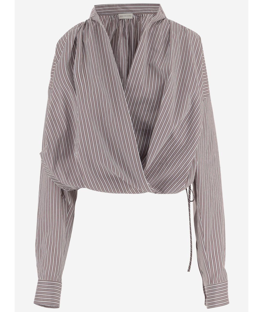 DRIES VAN NOTEN Мульти хлопковая рубашка, фото 4