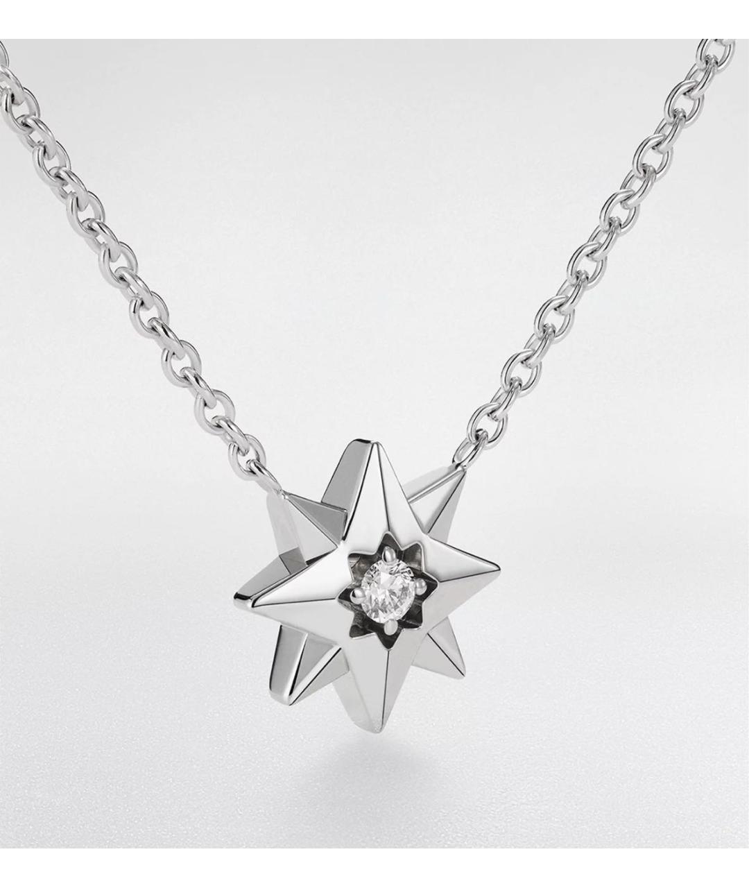 CHRISTIAN DIOR Серебряная подвеска из белого золота, фото 3