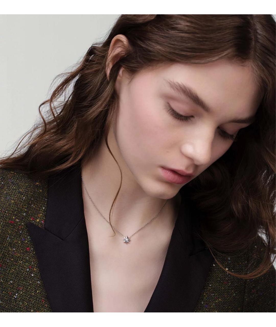 CHRISTIAN DIOR Серебряная подвеска из белого золота, фото 2