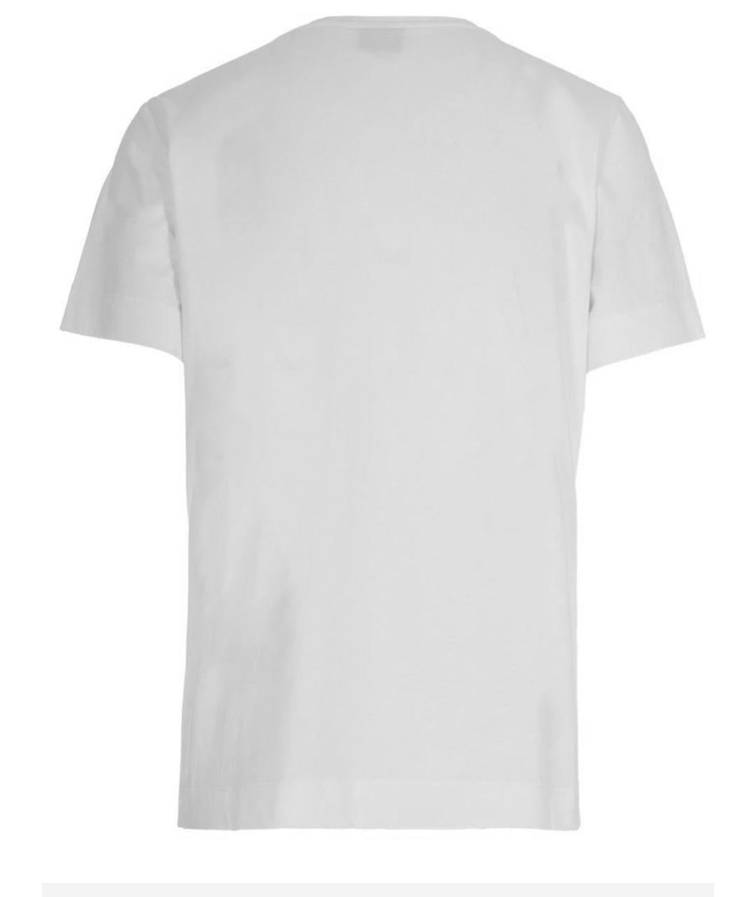 PINKO Белая хлопковая футболка, фото 2