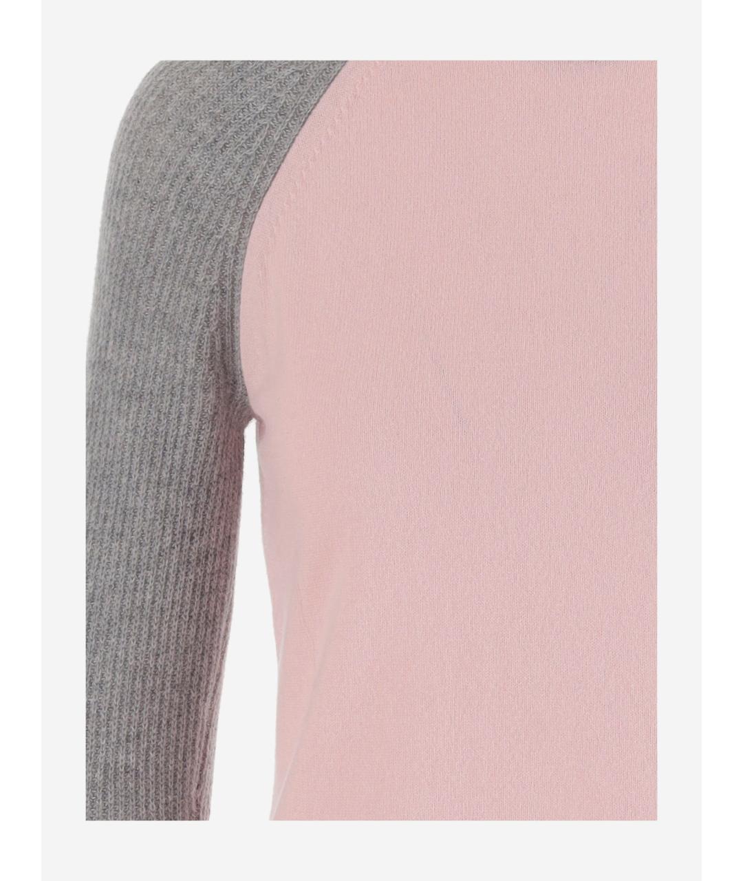 GUEST IN RESIDENCE Розовый кашемировый джемпер / свитер, фото 3