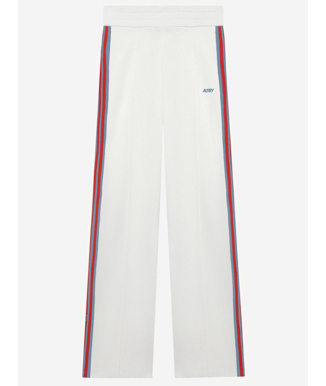 AUTRY Белые вискозные спортивные брюки и шорты, фото 4
