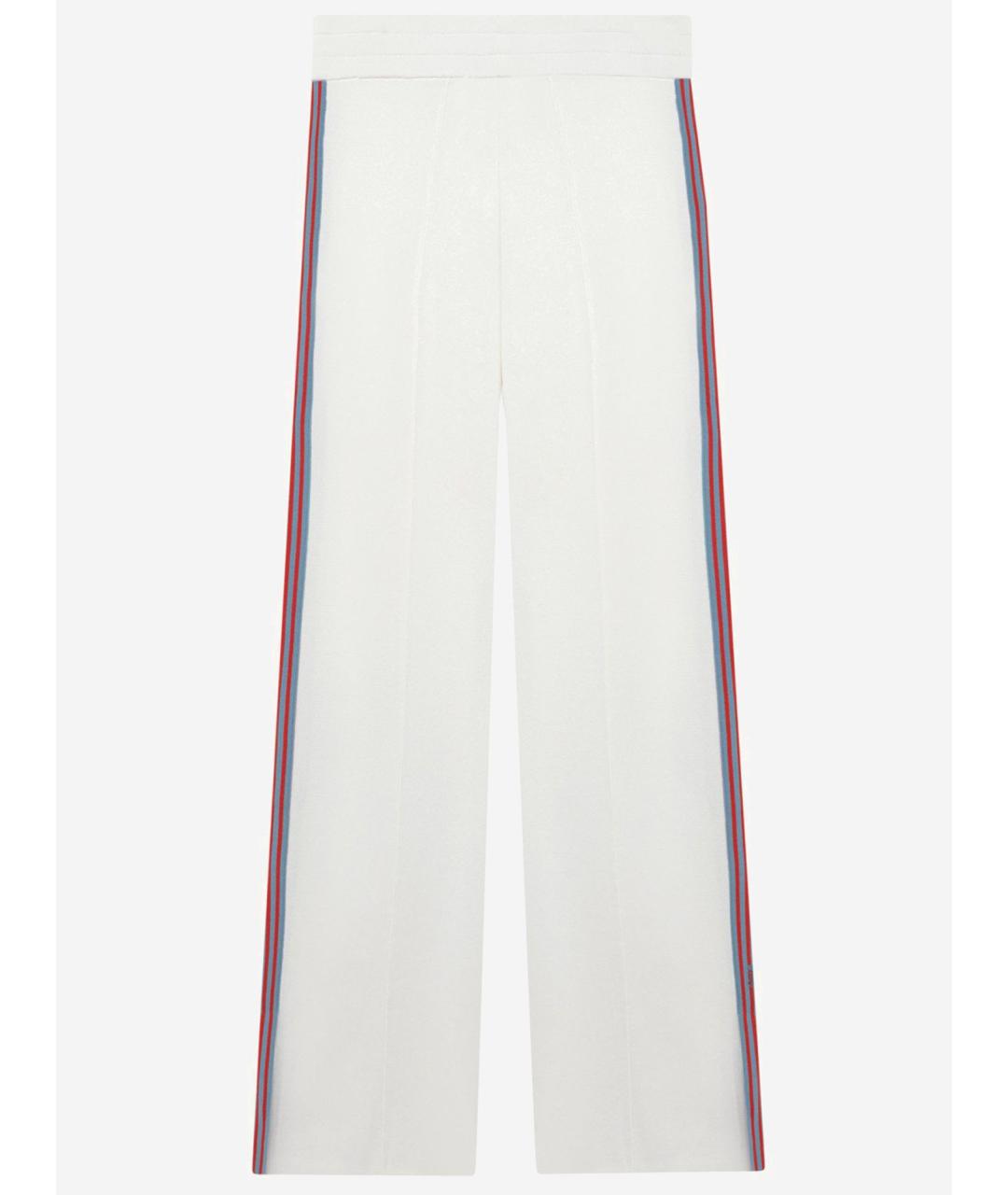 AUTRY Белые вискозные спортивные брюки и шорты, фото 2