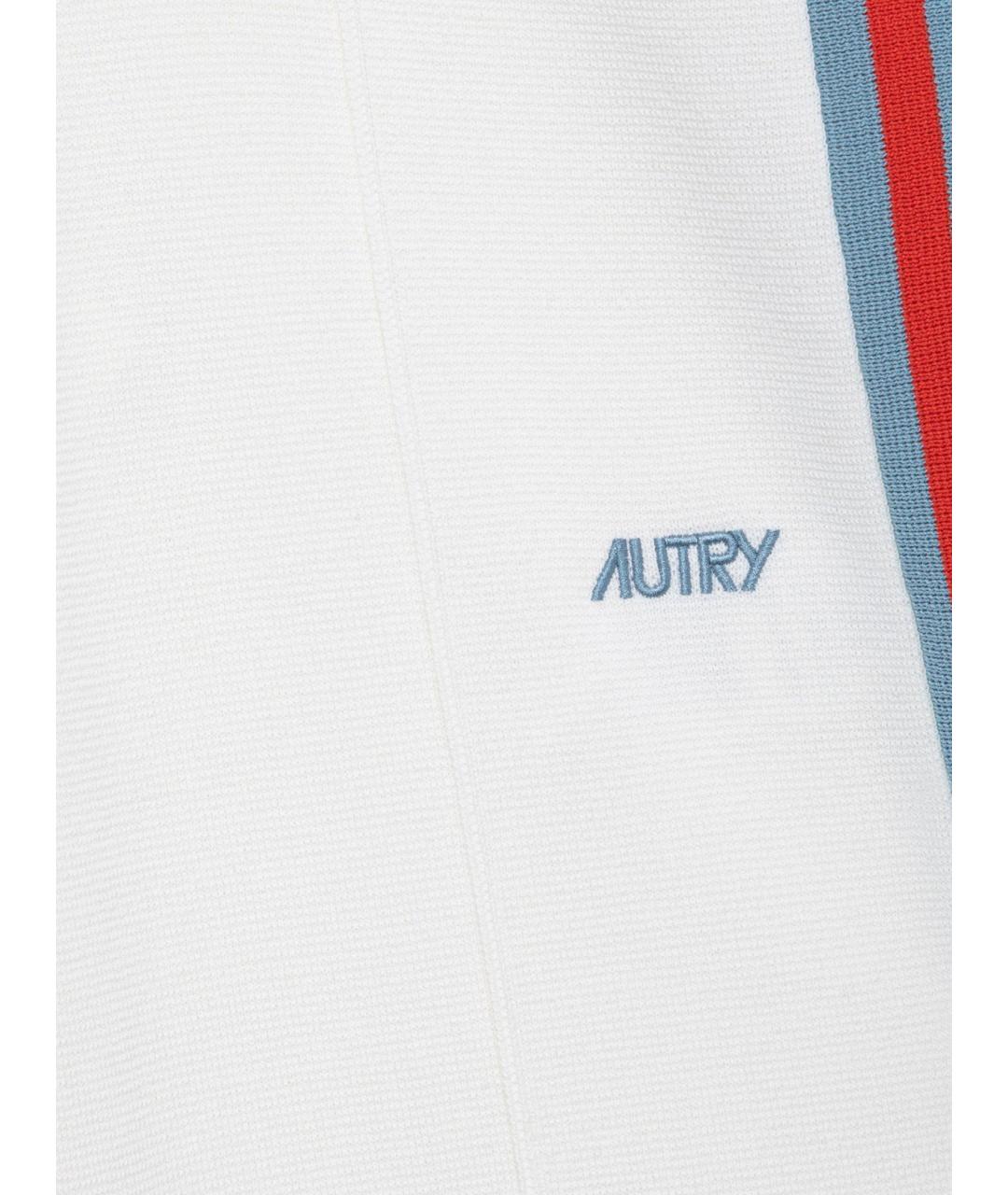 AUTRY Белые вискозные спортивные брюки и шорты, фото 3