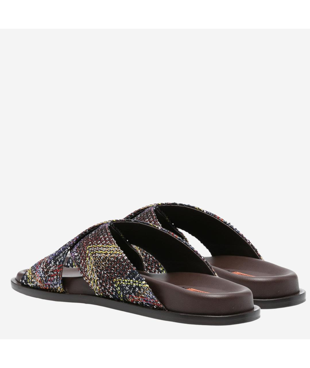 MISSONI Мульти синтетические шлепанцы, фото 3
