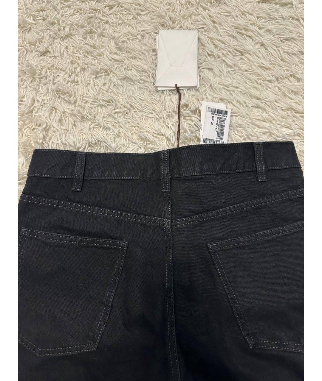 THE ROW Черные хлопковые прямые джинсы, фото 7
