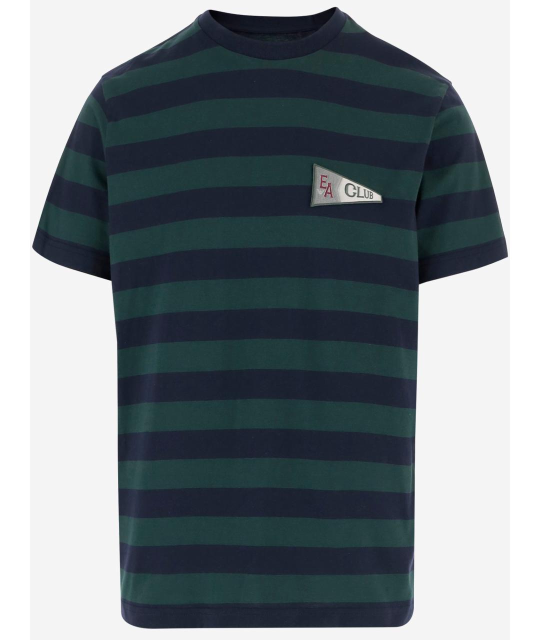 EMPORIO ARMANI Мульти хлопковая футболка, фото 4