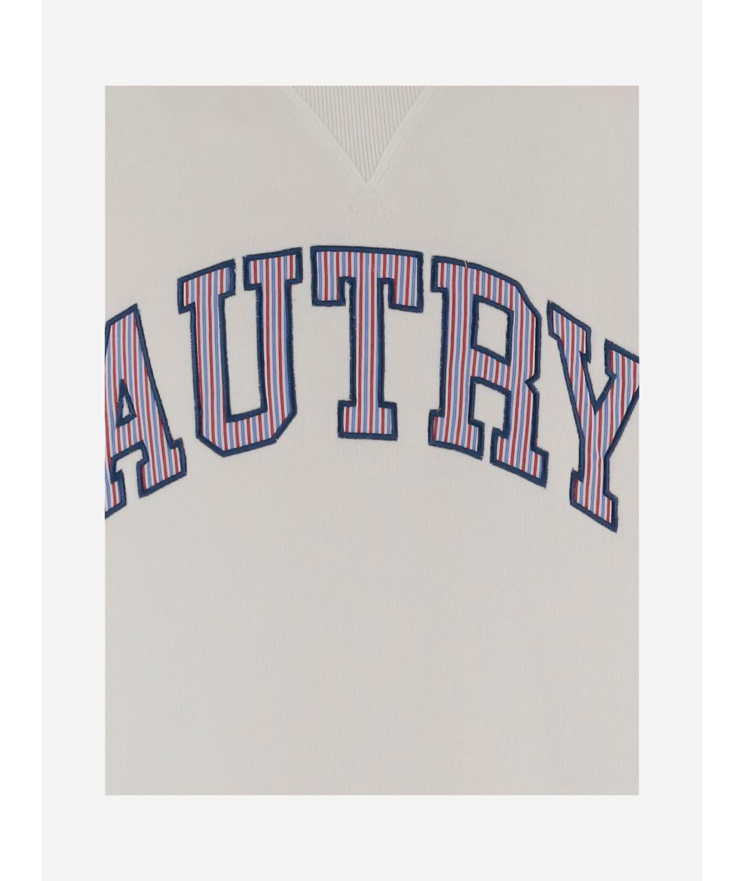 AUTRY Белый хлопковый джемпер / свитер, фото 3