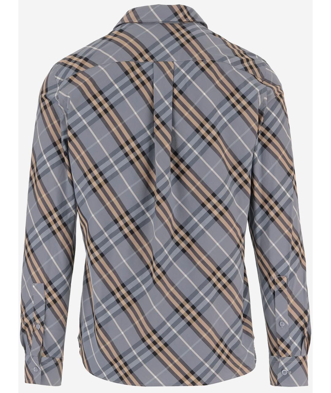 BURBERRY Мульти хлопковая кэжуал рубашка, фото 2