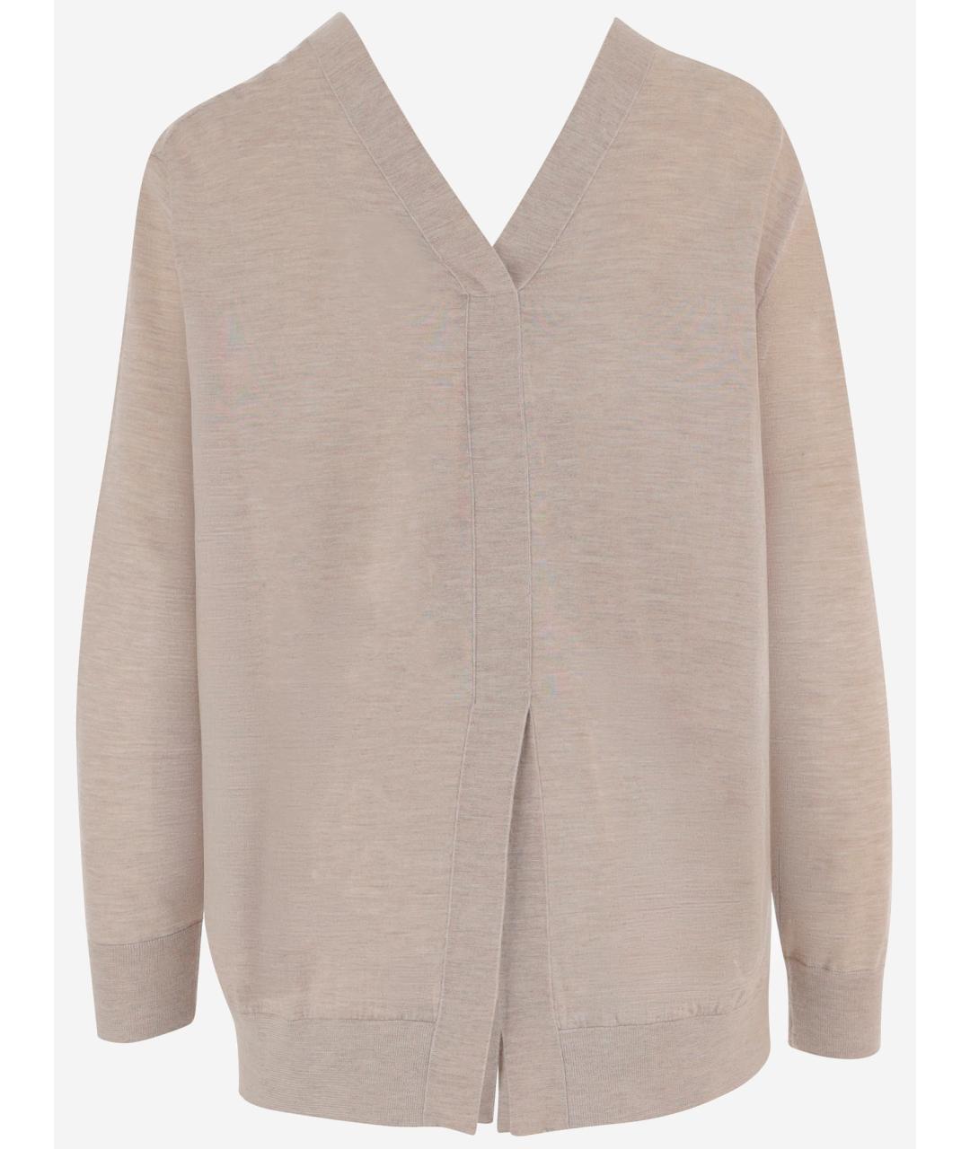 Sa Su Phi Бежевый кашемировый джемпер / свитер, фото 2