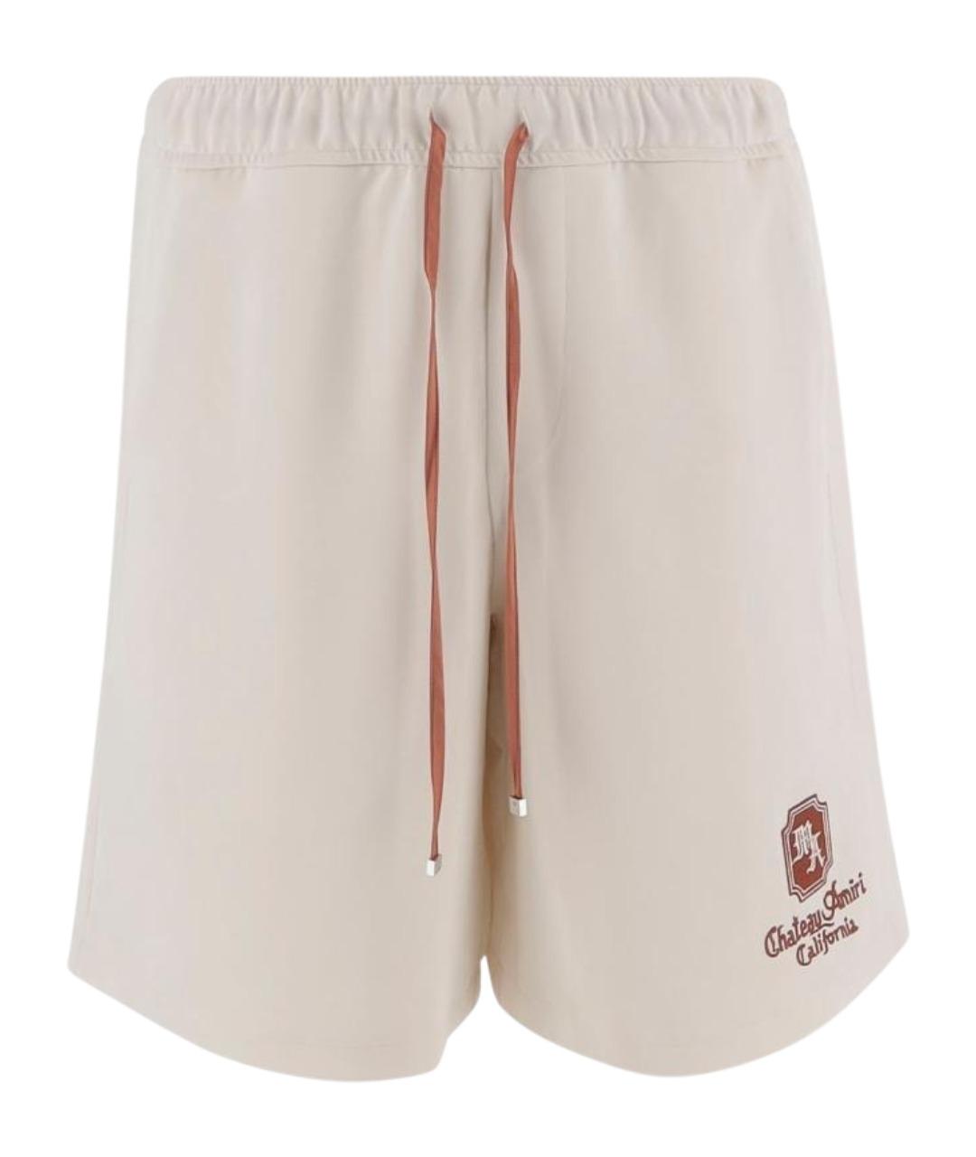 AMIRI Бежевые полиэстеровые шорты, фото 1