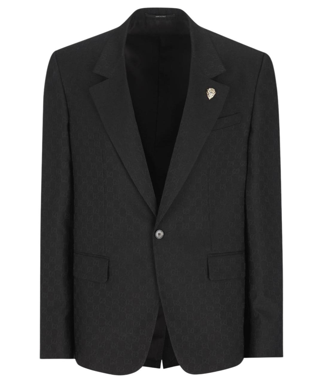 GUCCI Черный пиджак, фото 1