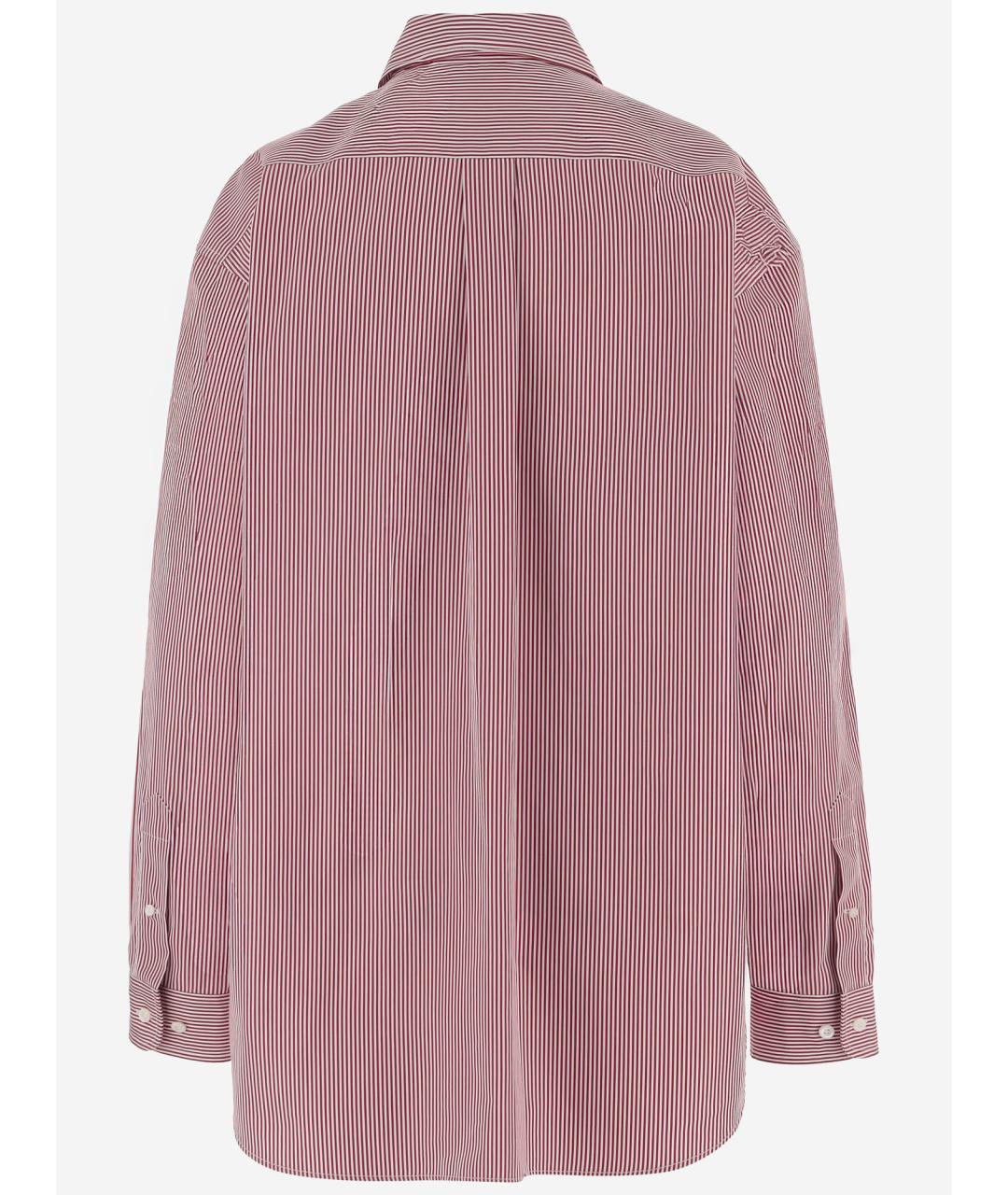 MIU MIU Красная хлопковая рубашка, фото 2