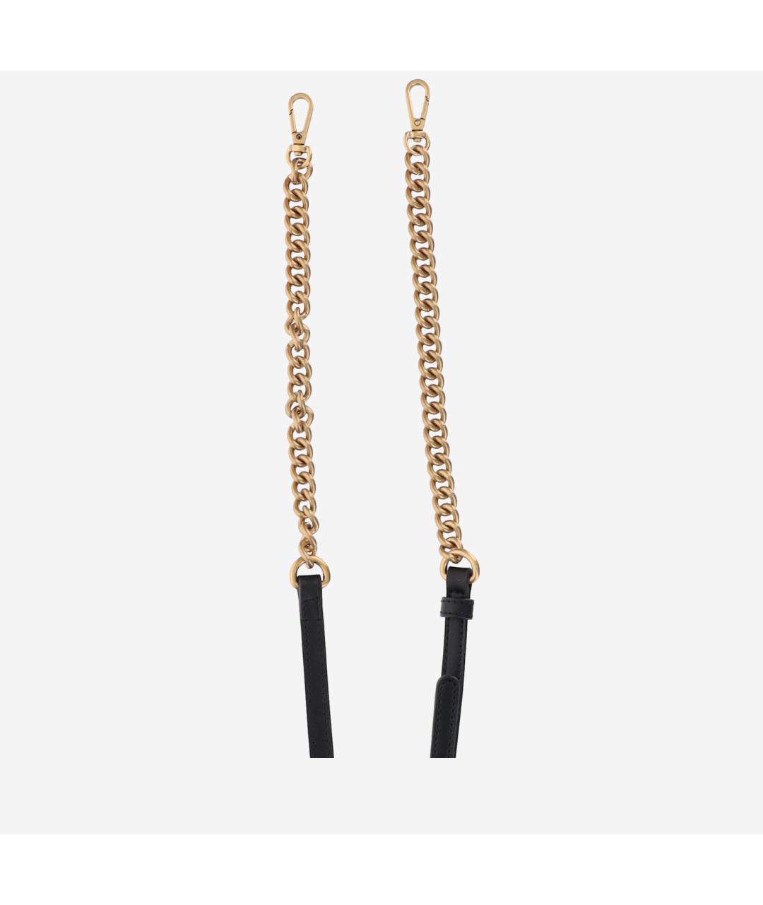 PINKO Черная кожаная сумка с короткими ручками, фото 4