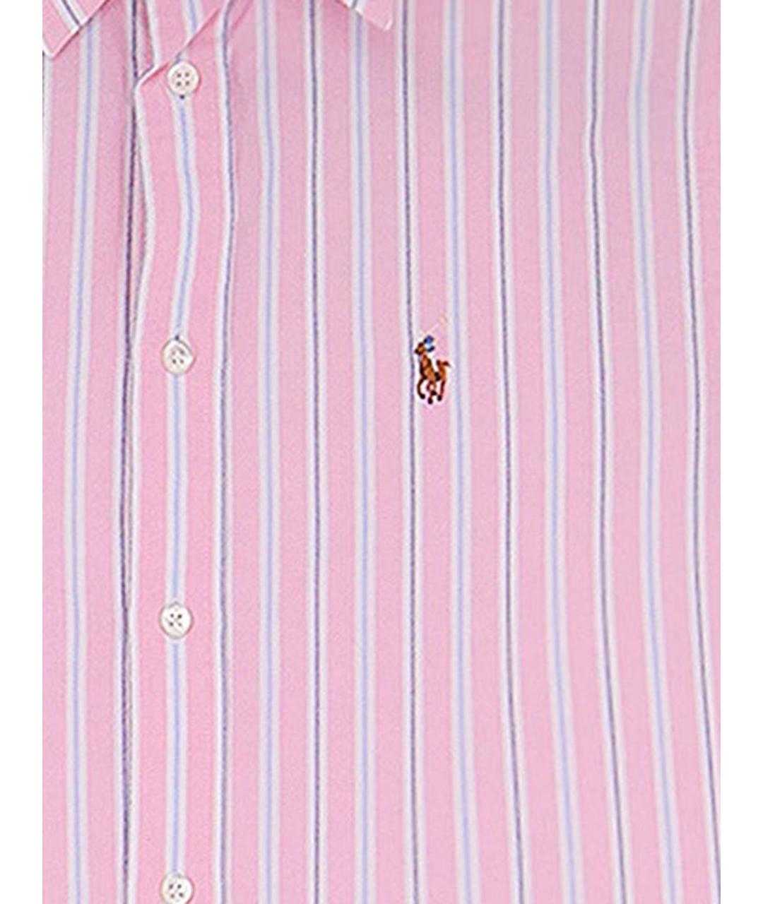 POLO RALPH LAUREN Розовая хлопковая рубашка, фото 3
