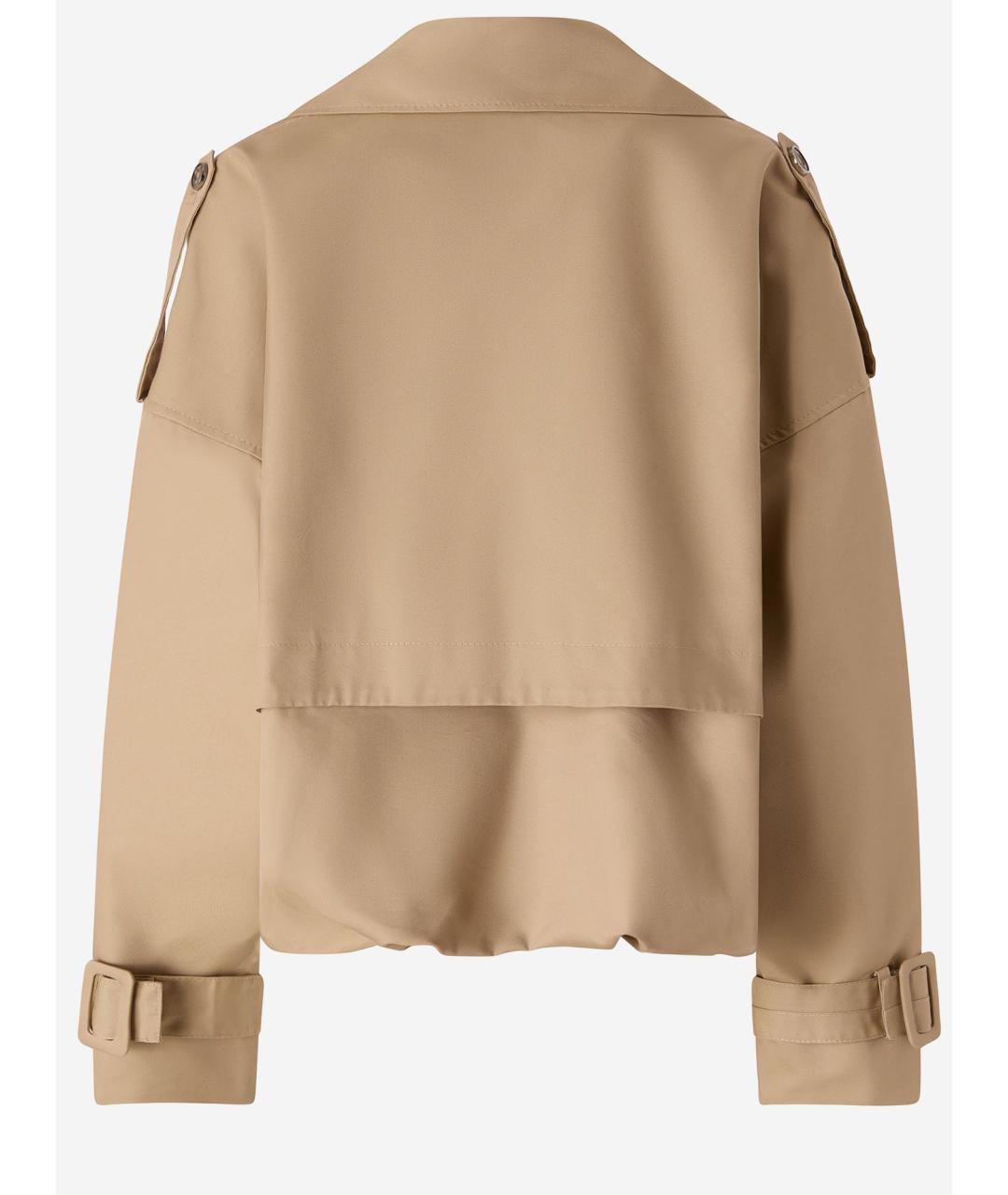 PINKO Бежевая хлопковая куртка, фото 2