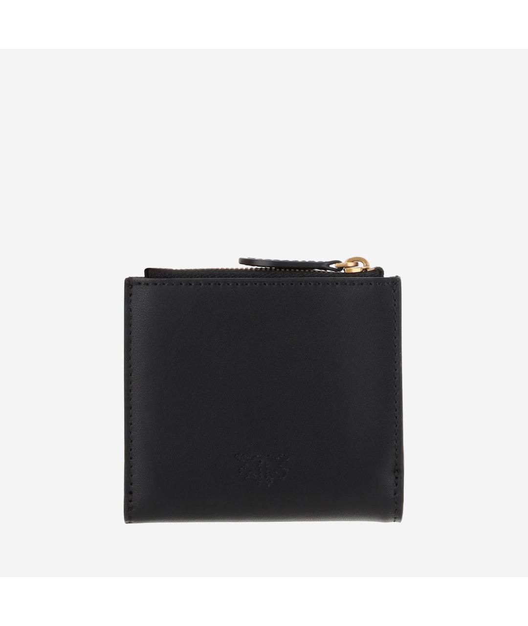 PINKO Черный кожаный кошелек, фото 2