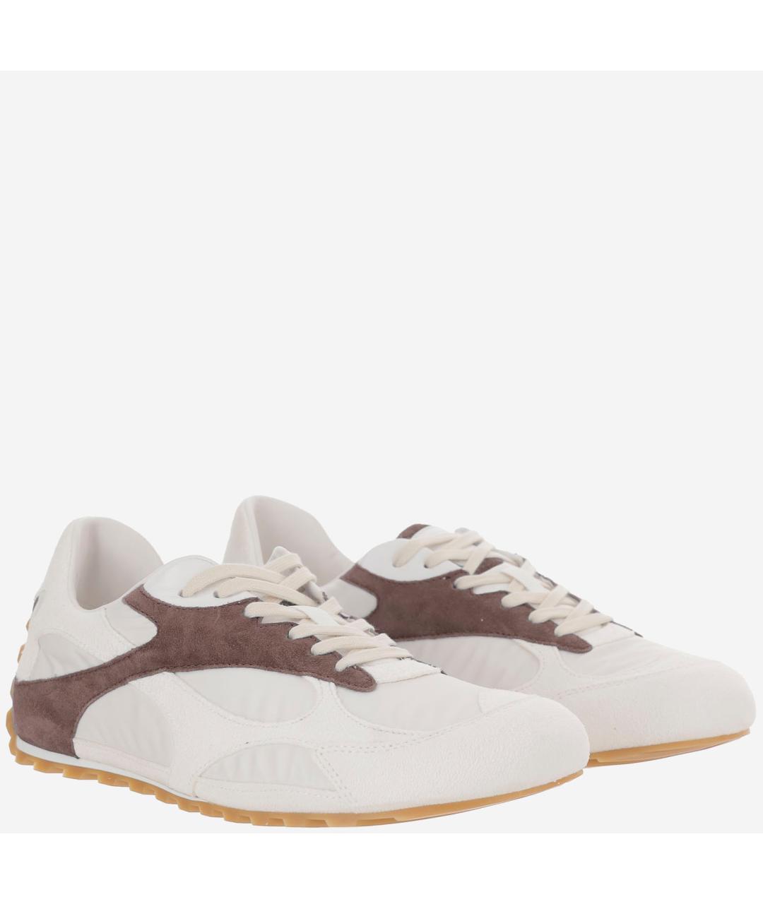 BOTTEGA VENETA Мульти кожаные низкие кроссовки / кеды, фото 3