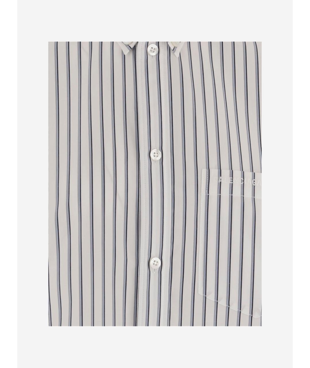 BALENCIAGA Мульти хлопковая рубашка, фото 3