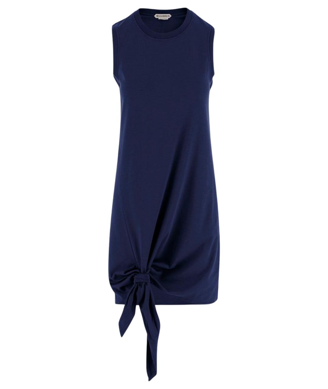 J.W.ANDERSON Синее хлопковое платье, фото 1