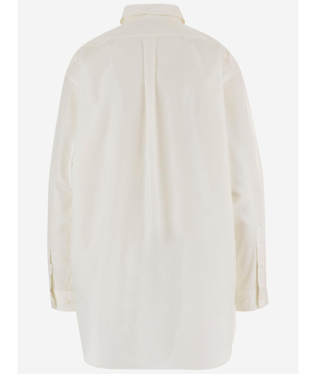 PHOEBE PHILO Белая хлопковая рубашка, фото 2