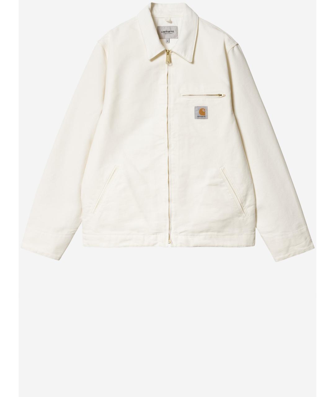 CARHARTT WIP Белая хлопковая куртка, фото 4