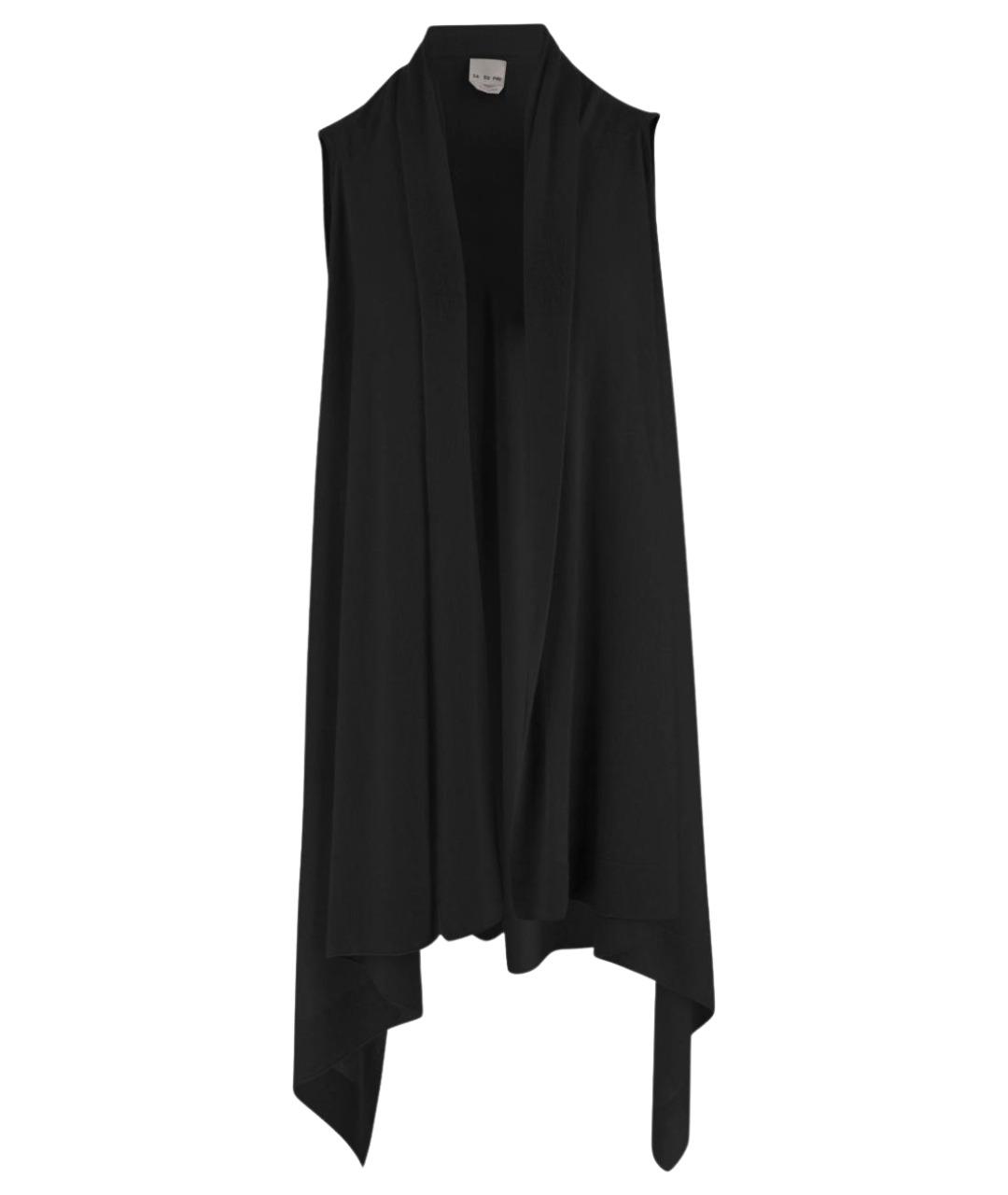 Sa Su Phi Черный кашемировый кардиган, фото 1