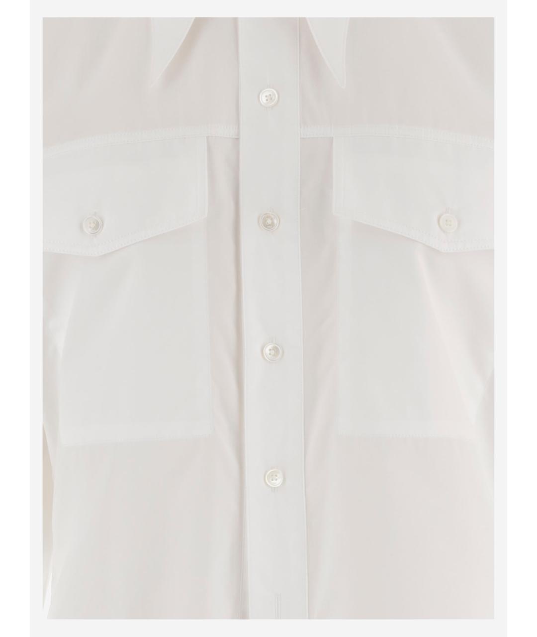 Ami Paris Белая хлопковая рубашка, фото 3