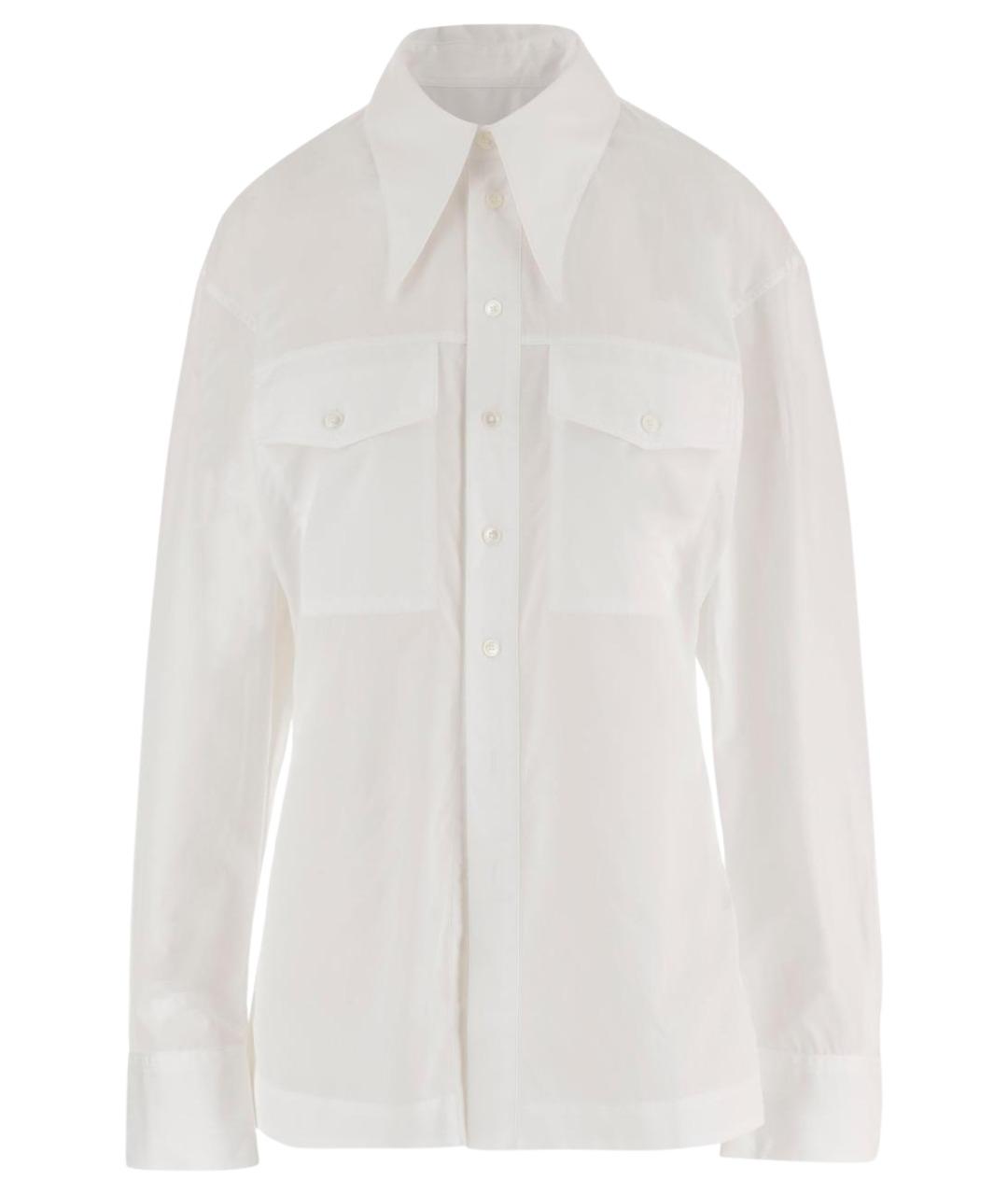 Ami Paris Белая хлопковая рубашка, фото 1