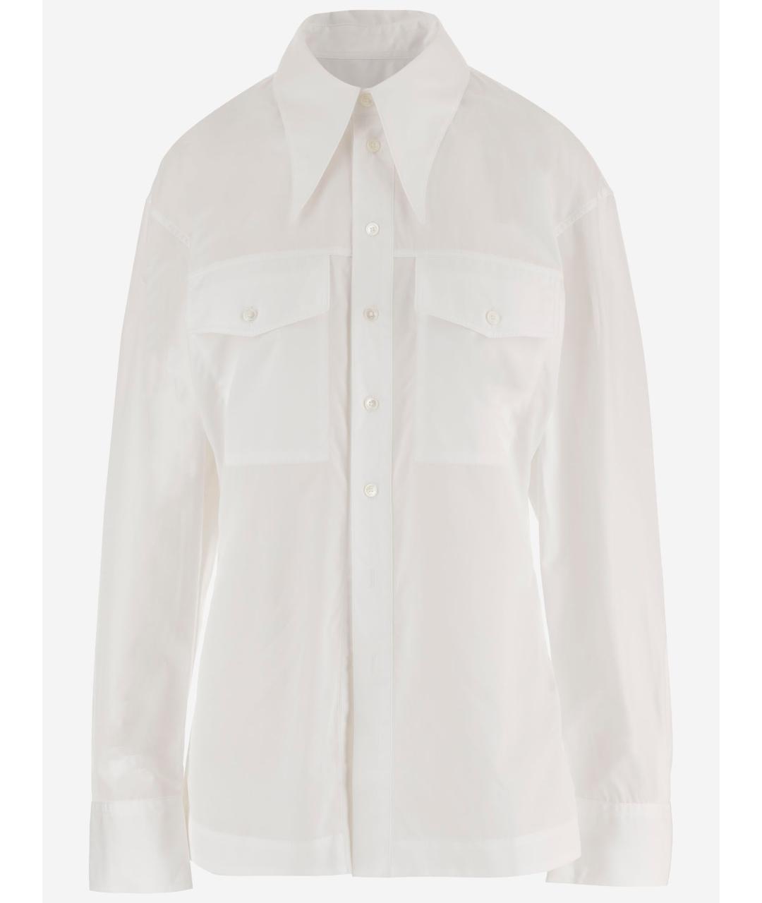 Ami Paris Белая хлопковая рубашка, фото 4