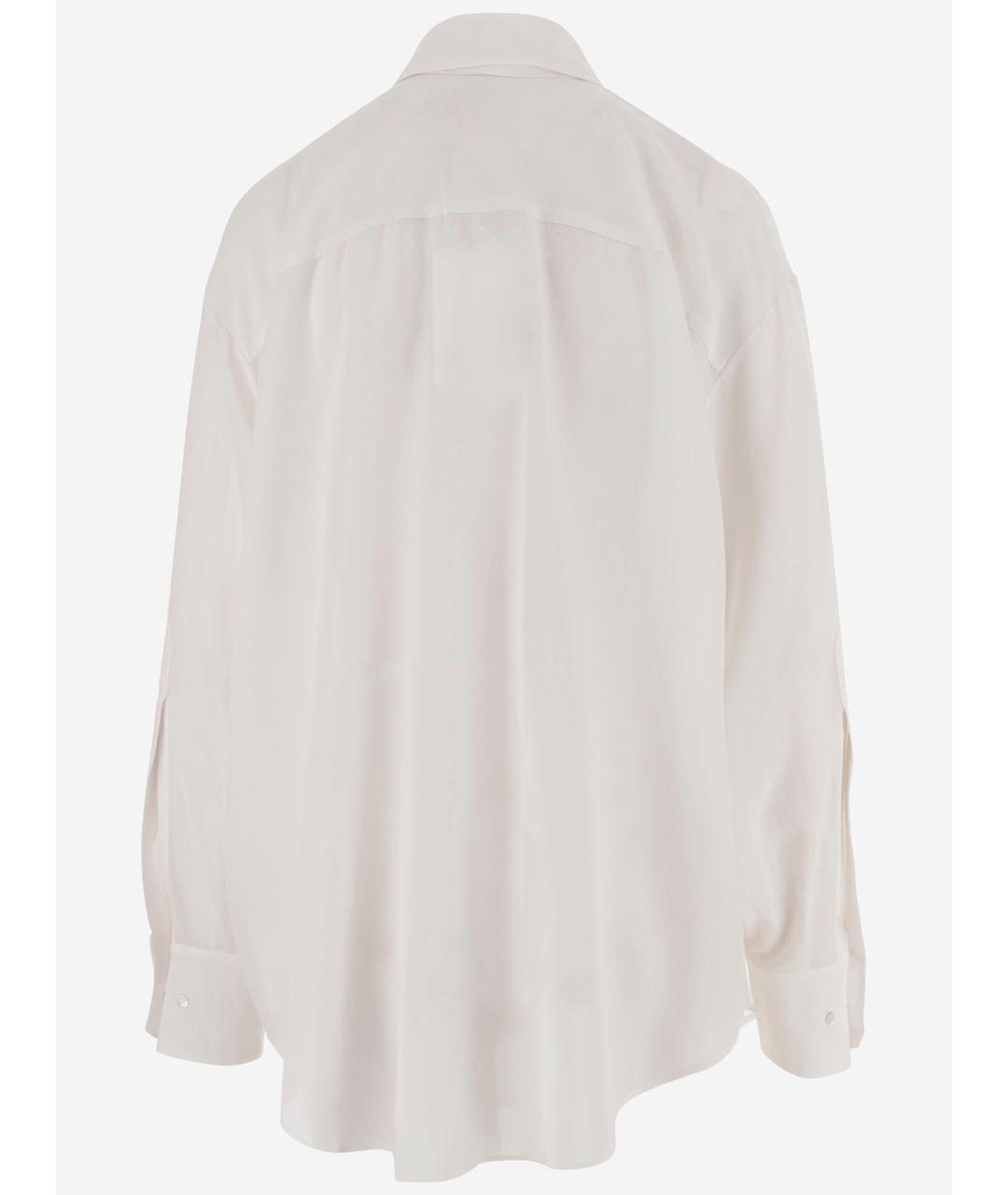 Sa Su Phi Белая шелковая рубашка, фото 2