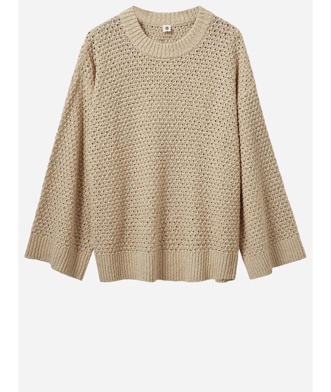 THE GARMENT Бежевый хлопковый джемпер / свитер, фото 4